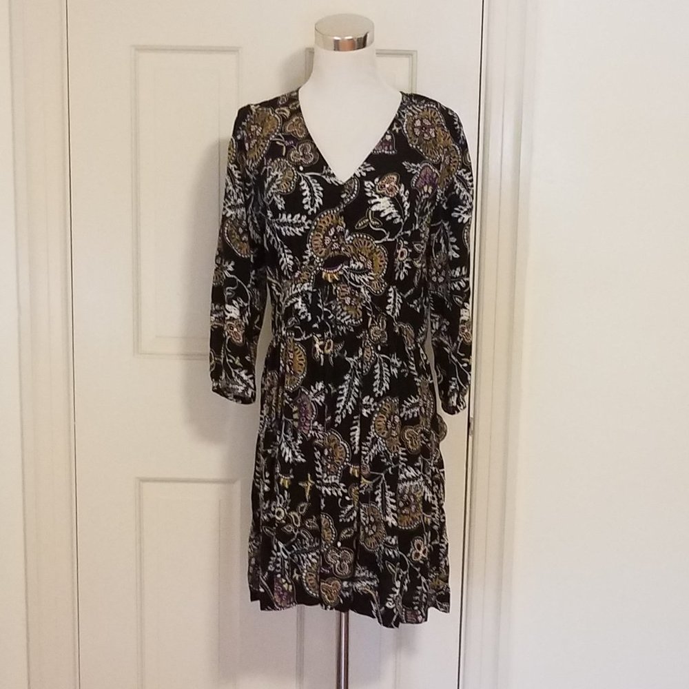 NWT ba&sh paisley mini dress sz XS